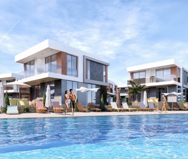 AKBüK - 1+1 Luxury Apartment (Off Plan) - LUX LIVING Stunning SERENITY with Sea View. FINISHED SHOW HOME!