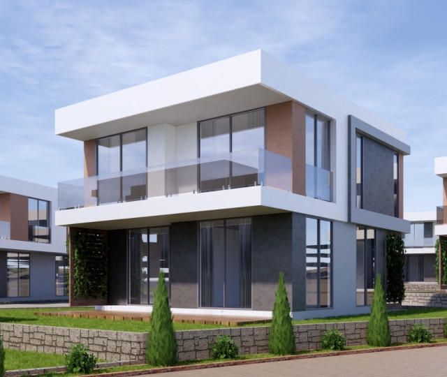 AKBüK - 3+1 Luxury Villa (Off Plan) LUX LIVING Stunning SERENITY with Sea View.</br> FINISHED SHOW HOME!