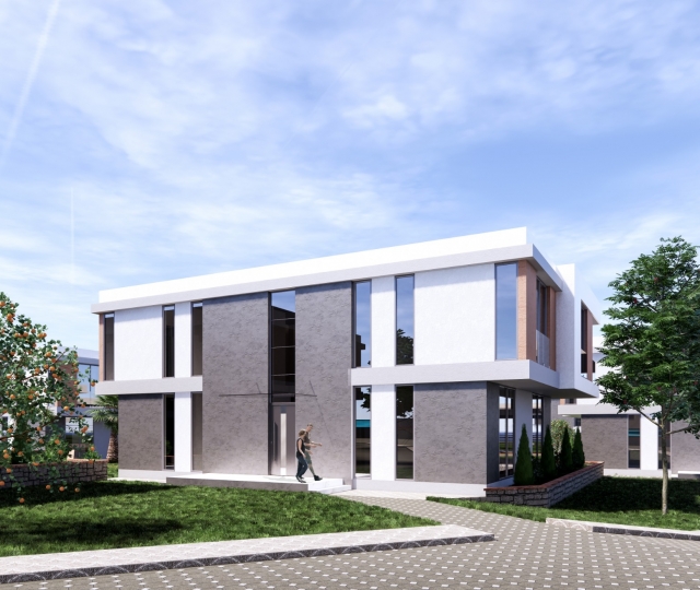 AKBüK - 1+1 Luxury Apartment (Off Plan) - LUX LIVING Stunning SERENITY with Sea View. FINISHED SHOW HOME!