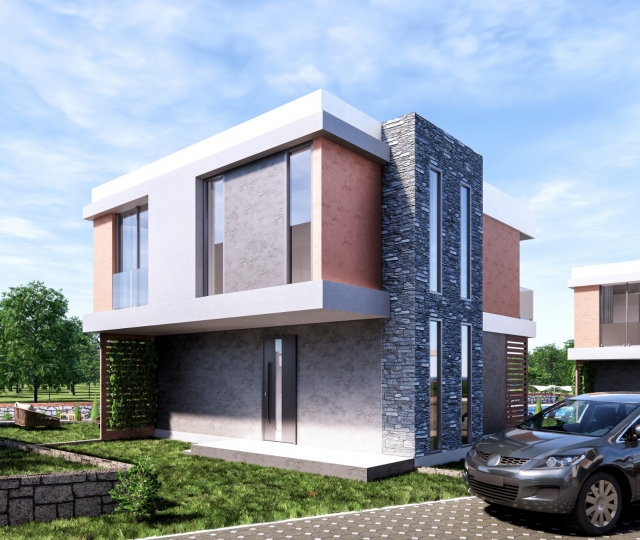 AKBüK - 3+1 Luxury Villa (Off Plan) LUX LIVING Stunning SERENITY with Sea View.</br> FINISHED SHOW HOME!