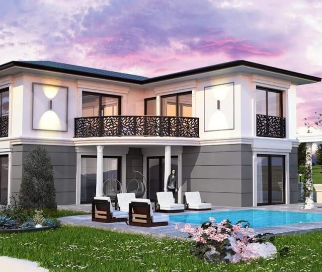 DIDIM HILLSIDE VILLAS: New Construction </br>Fabulous 4+1 Smart Home VILLAS